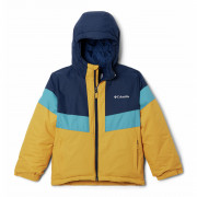 Dziecięca kurtka zimowa Columbia Lightning Lift™ II Jacket niebieski/żółty Raw Honey, Collegiate Navy, Shasta