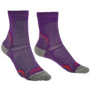 Damskie skarpety Bridgedale Hike UL T2 MP Crew Women's fioletowy Purple