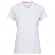 Koszulka damska Regatta Wmn Fingal V-Neck biały