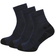 Skarpetki MOOA Silver Bamboo Mid 3-pack niebieski/czarny Blue/Black