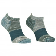 Damskie skarpety Ortovox Alpine Low Socks W niebieski/szary ice waterfall