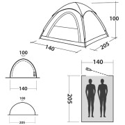 Namiot Easy Camp Comet 200
