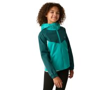 Kurtka dziecięca Regatta Hanleigh Turquoise/Mediterranea