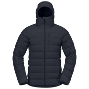Męska kurtka puchowa Norrona femund down700 Zip Hood czarny Caviar Black