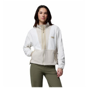 Bluza damska Columbia Backbowl™ II Full Zip Fleece beżowy Sea Salt, Dark