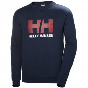 Męska bluza Helly Hansen Hh Logo Crew Sweat ciemnoniebieski 597 Navy
