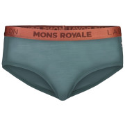 Damskie spodenki Mons Royale Sylvia Boyleg zielony Burnt Sage