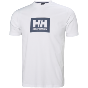 Koszulka męska Helly Hansen Hh Box T 2.0 biały White