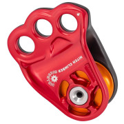 Bloczek z blokadą DMM Hitch Climber Eccentric czerwony REd