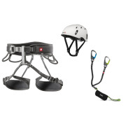 Zestaw Ferratowy Ocún Via Ferrata Twist Pail set zarys