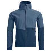 Męska kurtka softshellowa Ortovox Venet Softshell Hooded Jacket niebieski Light Nunatak