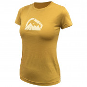 Damska koszulka Sensor Merino Air Summit żółty