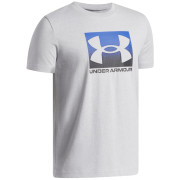 Dziecięca koszulka Under Armour UA B Boxed Sports Update SS Mod Gray Light Heather