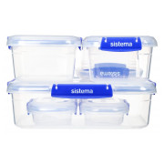 Pudełko na jedzenie Sistema 6 Pack Starter Klip It