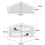 Ultralekki namiot Terra Nova Equipment Laser Lite 2