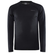 Męska koszulka Craft Core Warm Baselayer Ls czarny Black