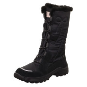 Dziecięce buty zimowe Superfit Aurora Schwarz czarny Schwarz