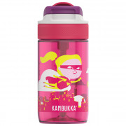 Butelka dla dziecka Kambukka Lagoon 400 ml różowy PatternFlyingSuperGirl