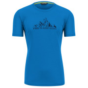 Koszulka męska Karpos Loma Print Jersey niebieski Indigo B.