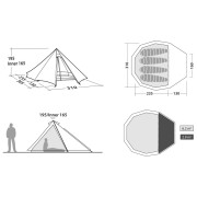 Namiot turystyczny Robens Venturer 4 LW