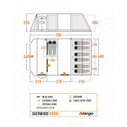 Namiot rodzinny Vango Sherwood 600XL Package