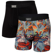 Bokserki Saxx Ultra Super Soft Boxer BF 2Pk zarys ExoticLeaves/Black