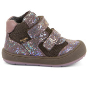 Dziecięce całoroczne buty barefoot Frodo Ollie Lumi Tex Pink Shine