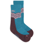 Damskie skarpety Icebreaker Women Merino Hike+ Medium Crew Across the Peaks