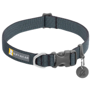 Obroża dla psa Ruffwear Hi & Light™ Collar czarny Basalt Gray