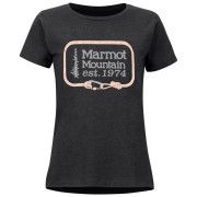 Koszulka damska Marmot Wm's Ascender Tee SS zarys CharcoalHeather