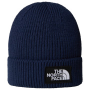 Męska czapka The North Face Tnf Logo Box Cuffed Beanie ciemnoniebieski Summit Navy
