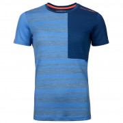 Damska koszulka Ortovox W's 185 Rock'N'Wool Short Sleeve niebieski Skyblue