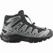 Buty dziecięce Salomon Xa Pro Mid Wp J Black-Sedona Sage-Wrought Iron czarny/szary Black / Sedona Sage / Wrought Iron