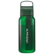Butelka filtrująca LifeStraw Go 2.0 Water Filter Bottle 1L ciemnozielony Terrace Green