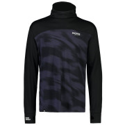 Męska koszulka Mons Royale Yotei Powder Hood Ls czarny/niebieski Black/Motion