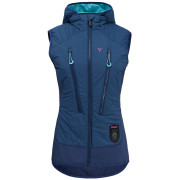 Kamizelka damska Silvini Polara niebieski navy-turquoise