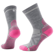 Damskie skarpety Smartwool W Hike Light Cushion Crew szary/różówy power pink