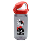 Butelka dla dziecka Nalgene OTF Kids 12oz 350 ml szary/czerwony GraySmash