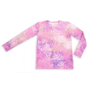 T-shirt dziecięcy Wouki Aiki Dusty violet różowy Dusty violet