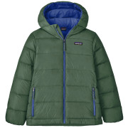 Kurtka dziecięca Patagonia K's Hi-Loft Down Sweater Hoody - CNGR zielony Canopy Green