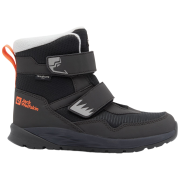 Dziecięce buty zimowe Jack Wolfskin Polar Bear-B Texapore Mid Vc K - Phantom czarny phantom
