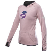 Koszulka funkcyjna damska z długim rękawem Sensor Merino Upper Triglav jasnoróżowy dusty pink
