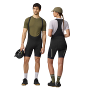 Spodenki damskie Fjällräven Hoja Bib Shorts W