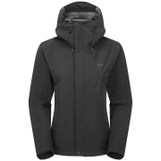 Kurtka damska Rab Downpour Jacket Wmns czarny