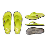Japonki damskie Gumbies Islander Lime Turtle