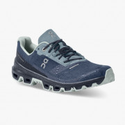Damskie buty do biegania On Running Cloudventure Waterproof 2 niebieski Denim | Midnight