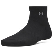 Skarpety damskie Under Armour UA Women's Vanish 3pk Qtr czarny Ultimate Black / Ultimate Black / Castlerock