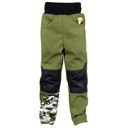 Dziecięce spodnie softshellowe WAMU Khaki khaki KHAKI