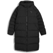 Damski płaszcz zimowy Puma Mono Hooded Parka czarny PUMA Black