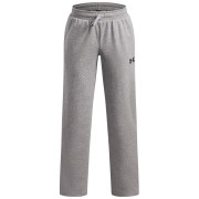 Dziecięce spodnie dresowe Under Armour RIVAL LW PANT Gray szary Gray